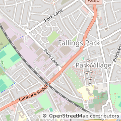 Map of Wolverhampton