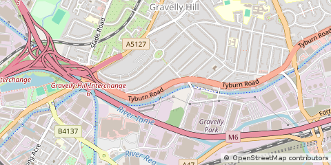Map of Birmingham, West Midlands