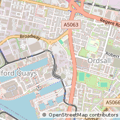 Map of Manchester, Greater Manchester