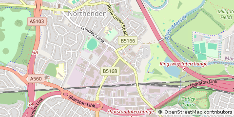 Map of Manchester