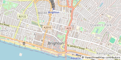 Map of Brighton