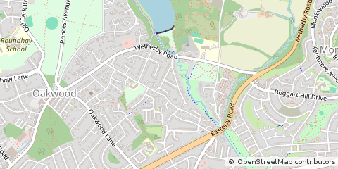 Map of Leeds