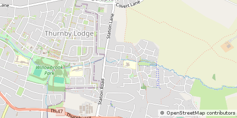 Map of Leicester