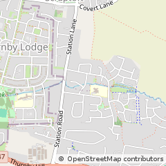 Map of Leicester