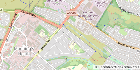 Map of Poole