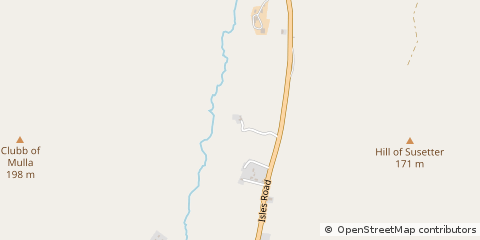 Map of Shetland