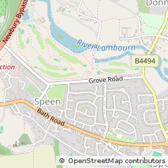 Map of Newbury, Berkshire