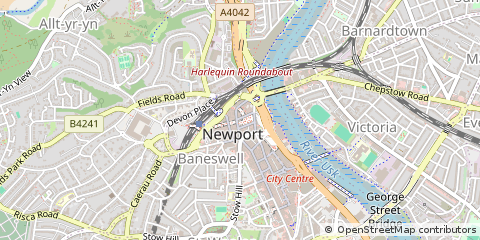 Map of Newport