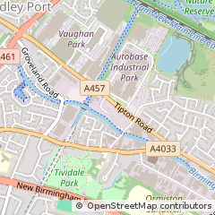 Map of Oldbury, West Midlands