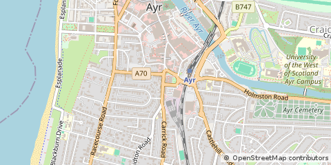 Map of AYR