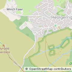 Map of Merthyr Tydfil