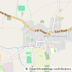 Map of Loughborough, Leicestershire