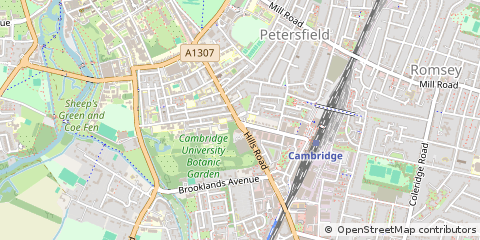 Map of Cambridge