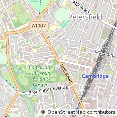 Map of Cambridge