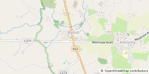 Map of Newtownards, County Down