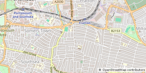 Map of Southsea