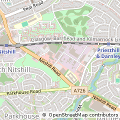 Map of Glasgow