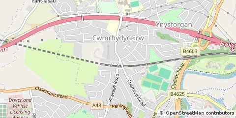 Map of Swansea