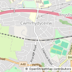 Map of Swansea