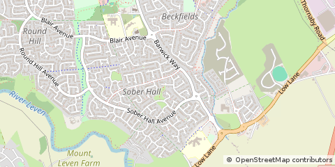 Map of Stockton on Tees