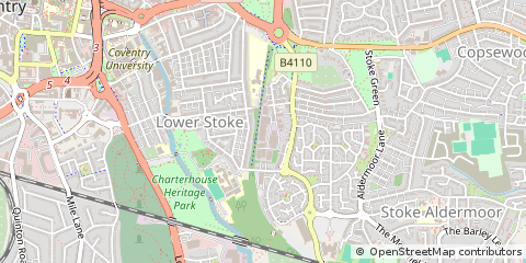 Map of Coventry