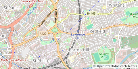 Map of Bristol