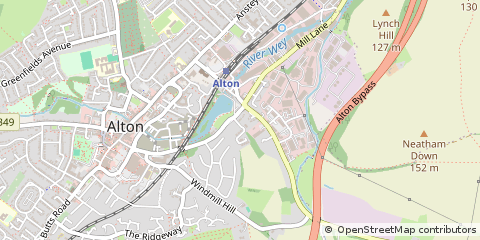 Map of Alton