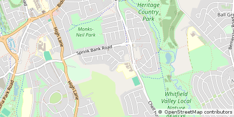 Map of Stoke-on-Trent