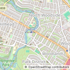 Map of Glasgow