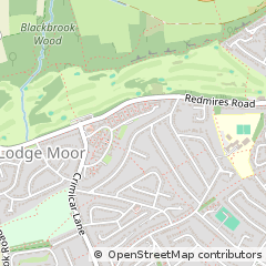 Map of Sheffield