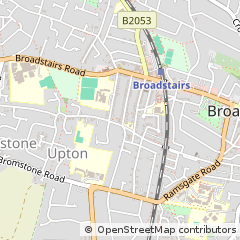 Map of Broadstairs, Kent