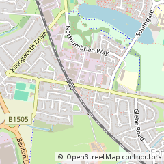 Map of Newcastle Upon Tyne, Tyne & Wear