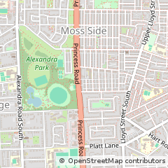 Map of Manchester