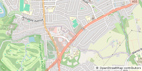 Map of Belfast