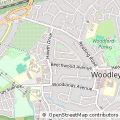 Map of Reading