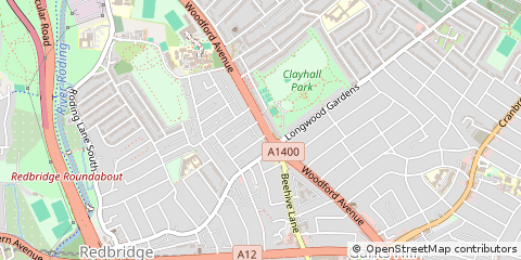 Map of Ilford