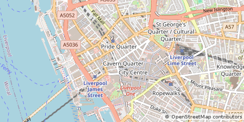 Map of Liverpool