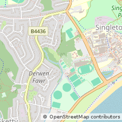 Map of Swansea