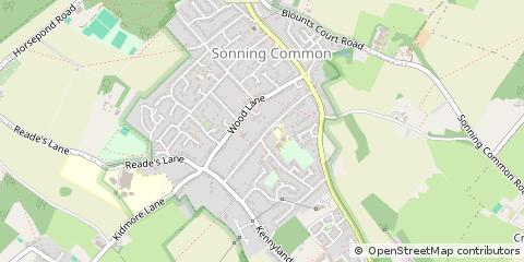 Map of Reading, Berkshire