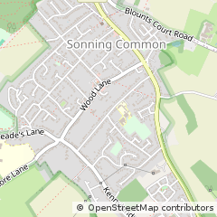 Map of Reading, Berkshire