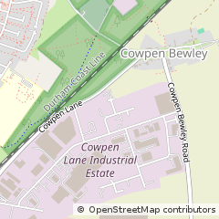 Map of Billingham, Cleveland
