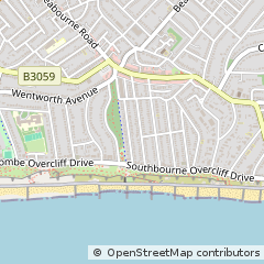 Map of Bournemouth