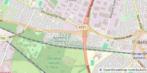 Map of Bellshill