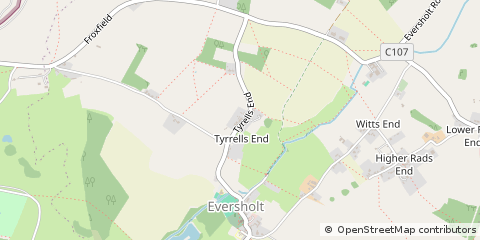 Map of Milton Keynes