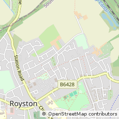 Map of Barnsley, South Yorkshire