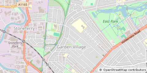 Map of Hull