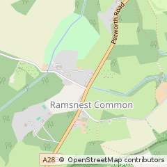 Map of NR Godalming, Surrey