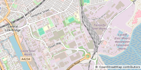 Map of Cardiff
