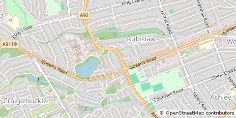 Map of Aberdeen
