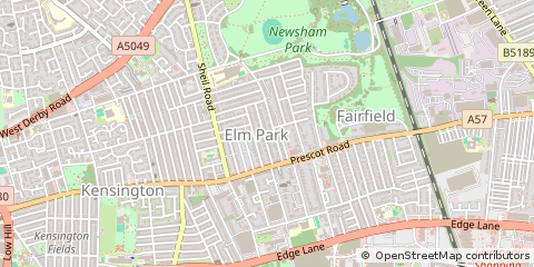 Map of Liverpool